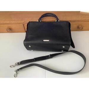 Rebecca Minkoff Classic Black Leather Handbag
